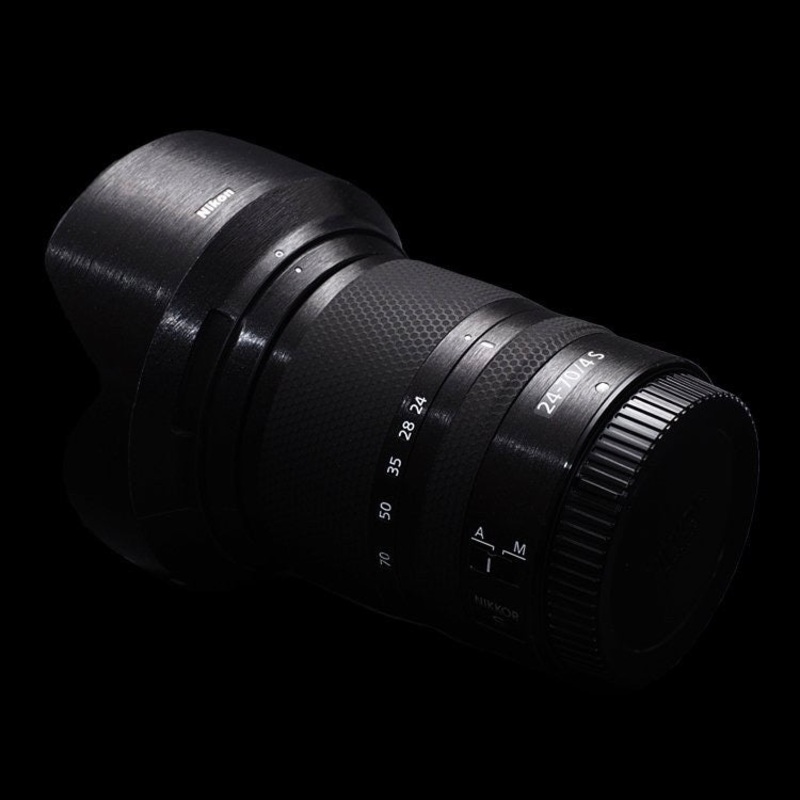 NIKON Z 24-70mm F4 S Z Mount Lens Skin Brushed Black