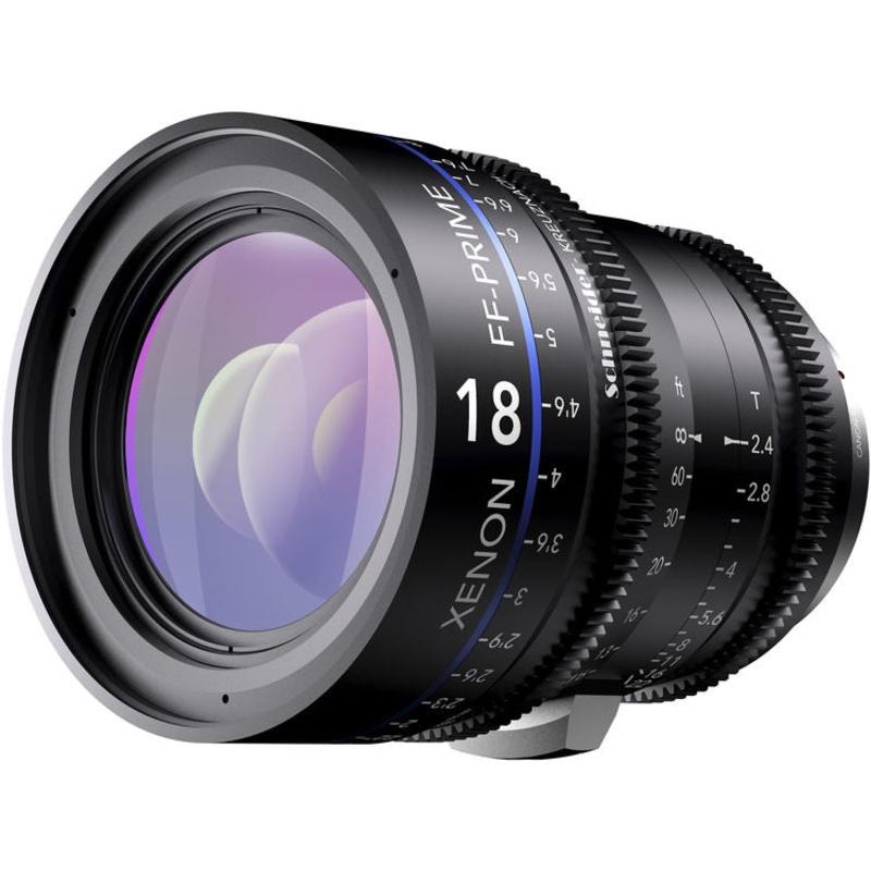 Schneider Xenon FF Lens 18mm Canon (FT) – SKFF18EFF Schneider Xenon FF 18mm T2.4 Lens with Canon EF Mount (Feet)