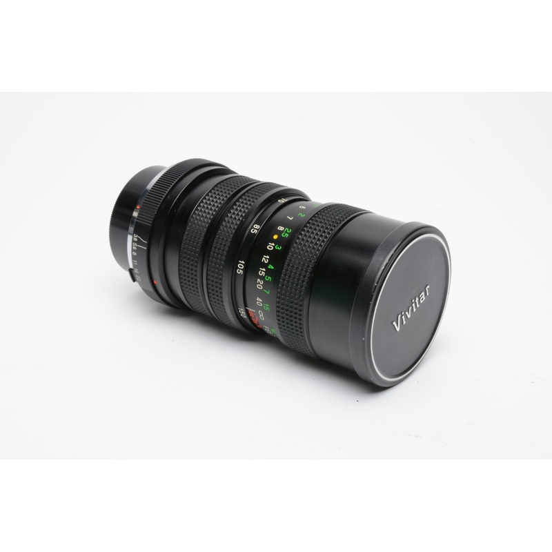 Vivitar 70-150mm f3.8 close focusing zoom Minolta MD Mount, Caps, Tested