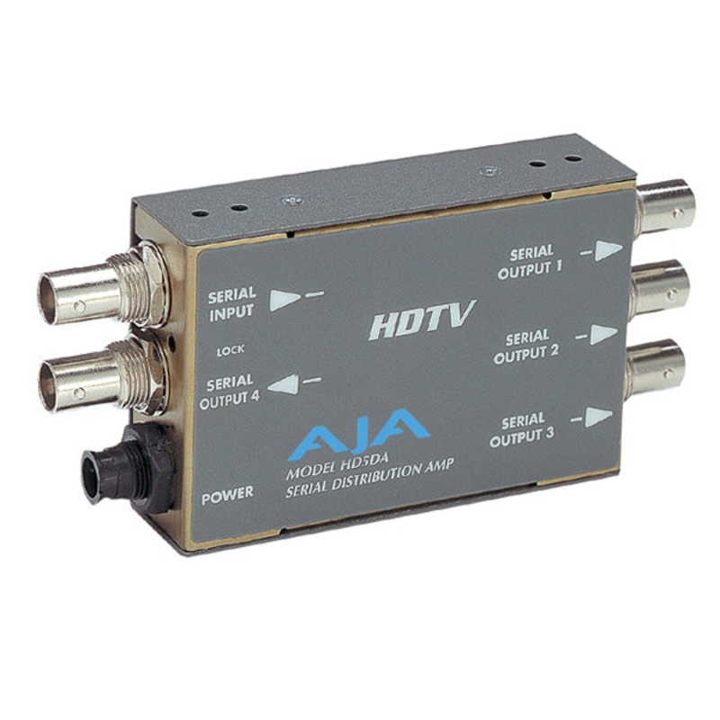 AJA HD5DA 1×4 HD/SD-SDI Distribution Amplifier – HD5DA-R0