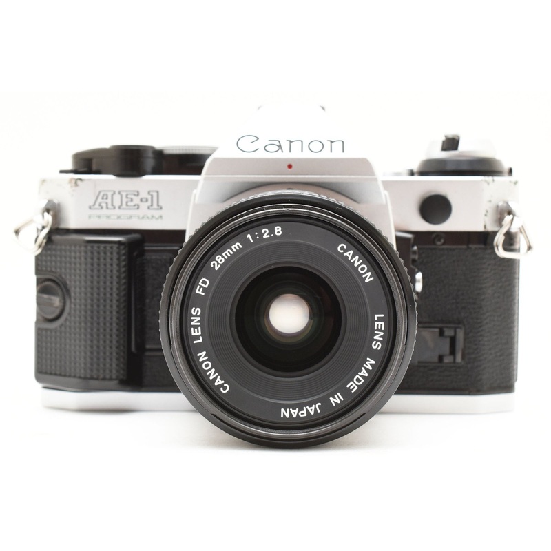 Canon AE-1P with 28mm 2.8