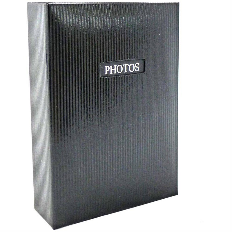 Elegance Black 6×4 Slip In Photo Album – 300 Photos Overall Size 13×9″