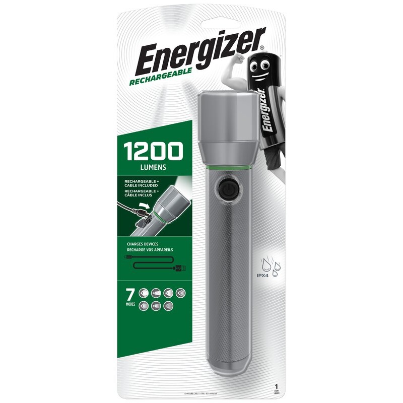 ENERGIZER VISION HD 1200 LUMENS METAL LIGHT