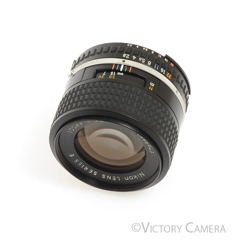 Nikon Series E 100mm f2.8 AI-S Telephoto Portrait Prime Lens [EXC+]