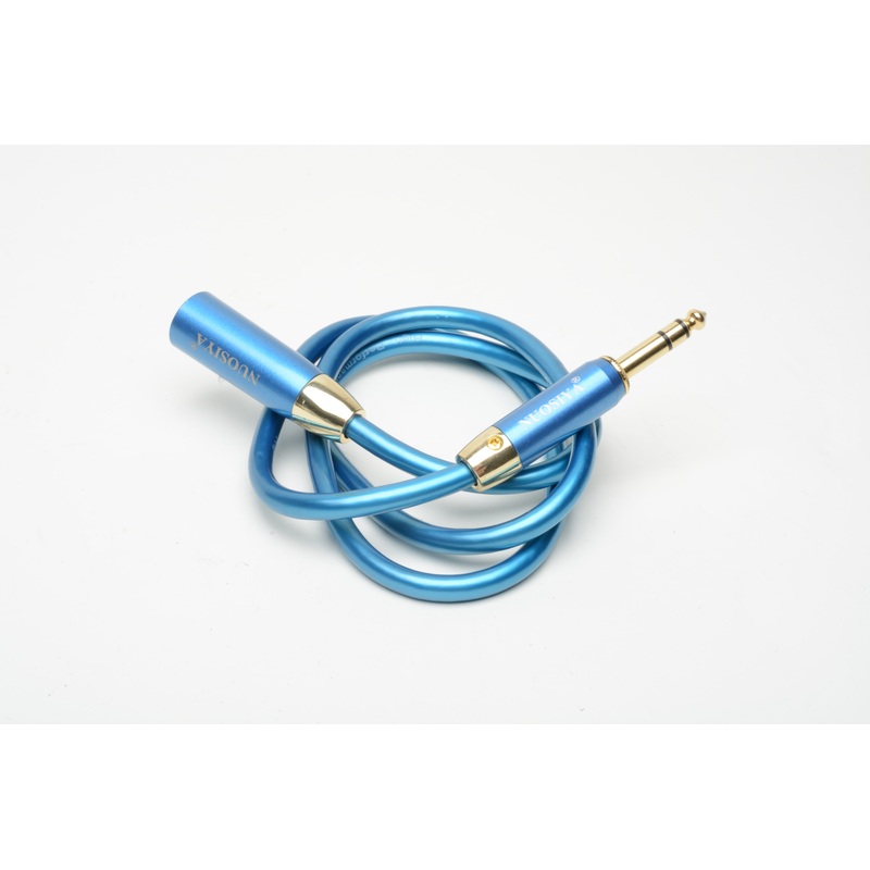 Nuosiya 3-Pin XLR Male to 1/4″ TRS Male Mic. Audio cable ~3.3′