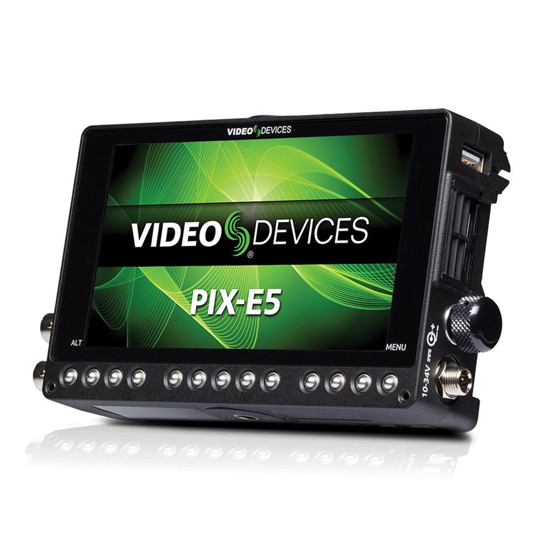 Video Devices PIX-E5 – 5-inch 4K Video Recording Monitor