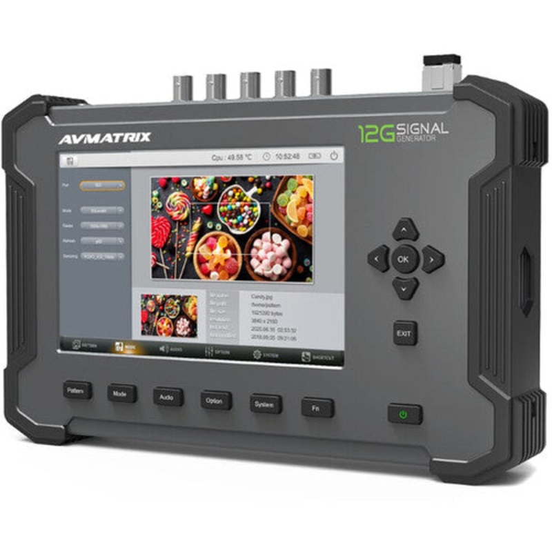 AVMatrix PG4K 12G-SDI & 4K HDMI 2.0 Pattern Generator