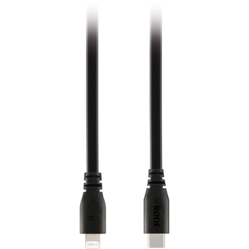 RODE SC19 Lightning to USB-C Cable (Black, 5′)
