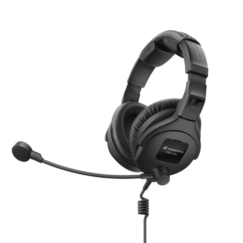Sennheiser HMD 300 X3K1 Closed-Back Circumaural Broadcast Headset 700317