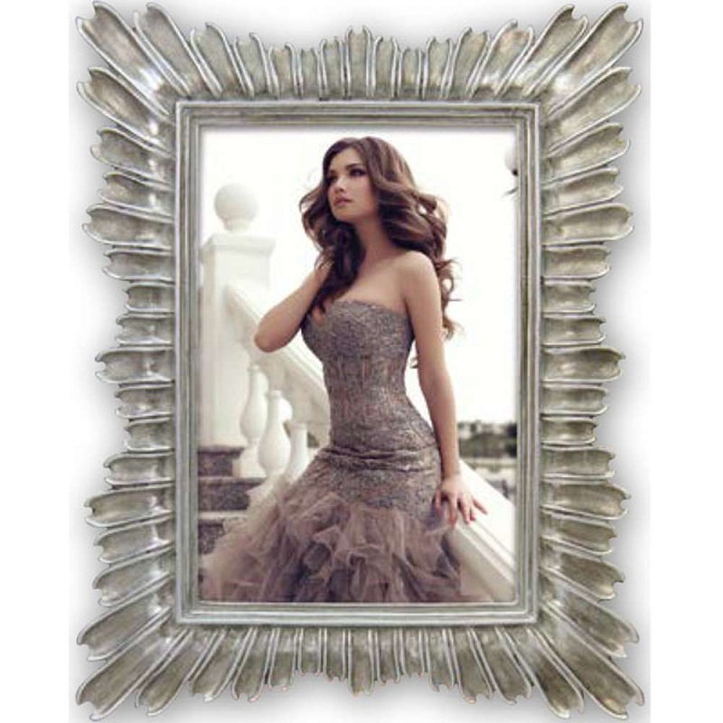 Andenne Grey Metal Photo Frame for 6×4 inch Photo
