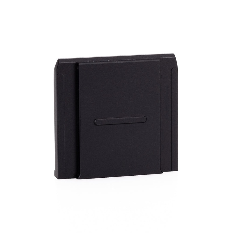 Leica Hot Shoe Cover, Aluminum, Black