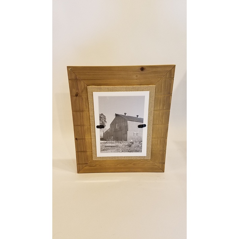 Malden 5×7 Burlap Layers Natural Slats