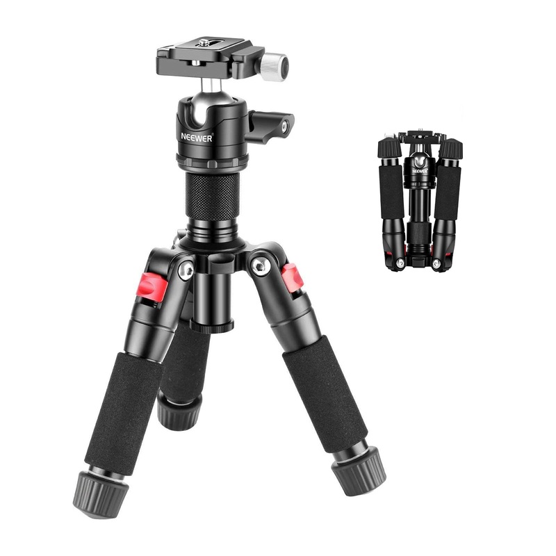 NEEWER M521 20″ Aluminum Alloy Mini Tripod