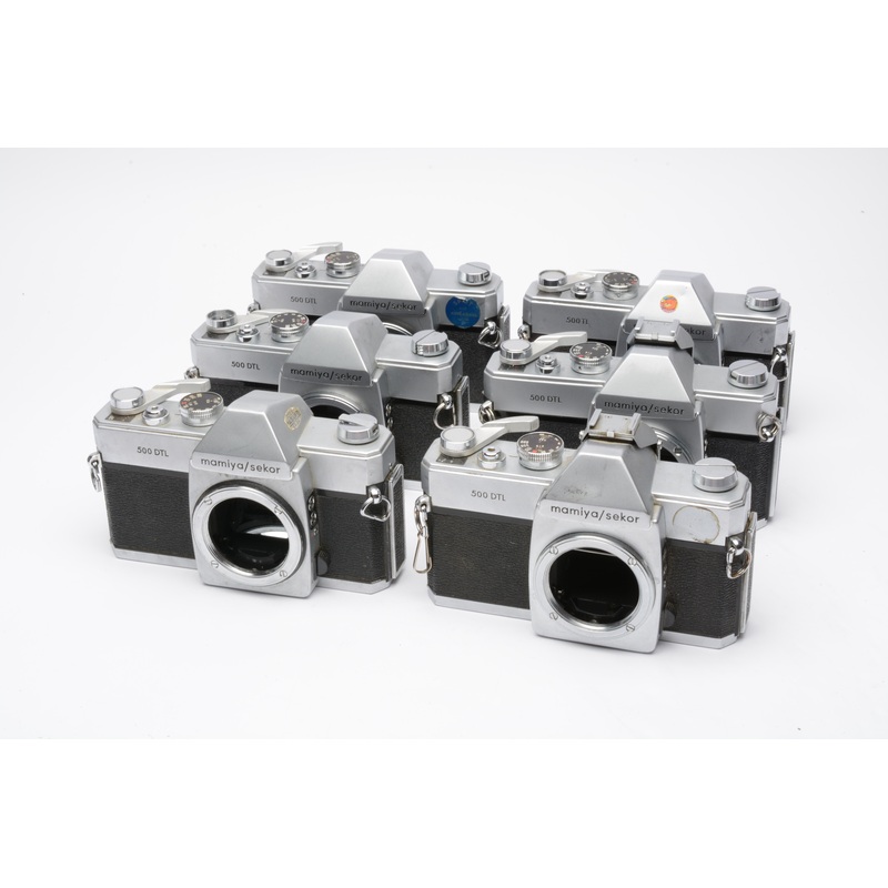 6X Mamiya Sekor 500DTL 35mm SLR Bodies for Parts / Repairs