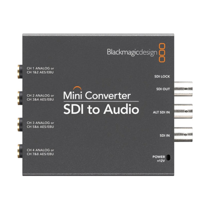 Blackmagic Design Mini Converter SDI to Audio – CONVMCSAUD