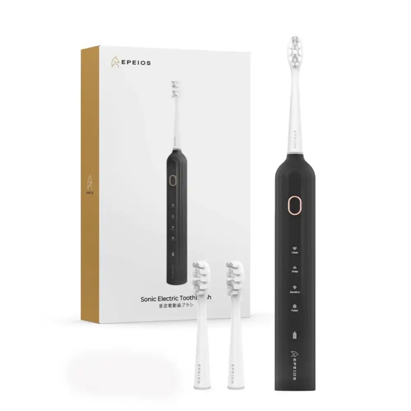 Clean Sonic Electric Toothbrush Black