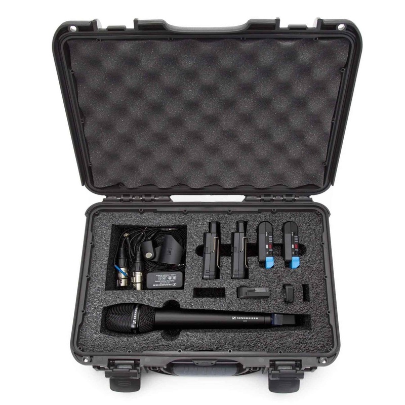 NANUK 910 SENNHEISER AVX Wireless MIC Protective Case w/Custom Foam – NAN-910S-080BK-0A0-19137 BLACK