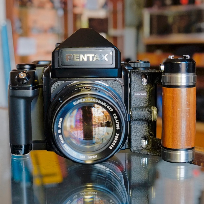 Pentax 67II with 105mm f2.4 Super-Takumar 6X7