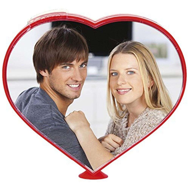 Rotating Heart Frame – 4.25 x 4 inch – Red – Takes 2 Photos