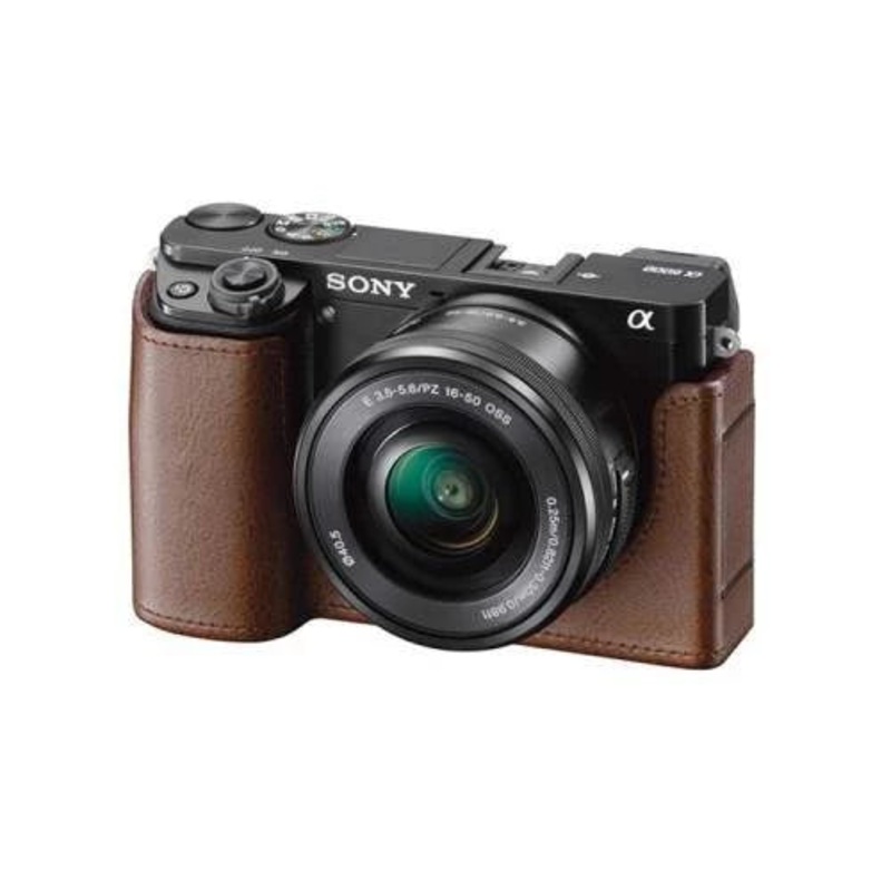 Sony LCS-EBE Body Case for a6000 Camera Brown