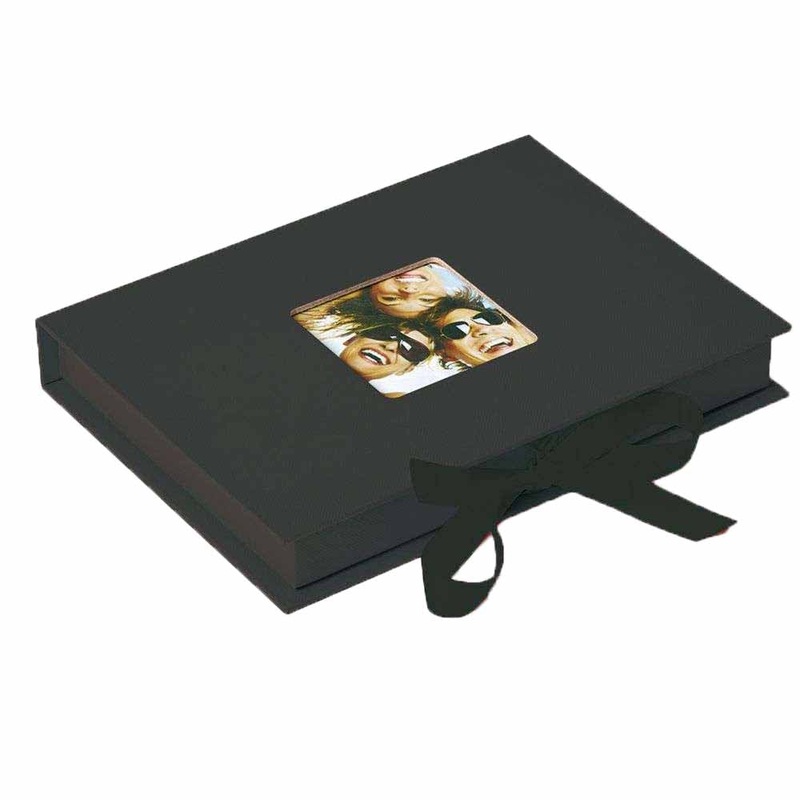 Walther Fun Black 7×5 Photo Gift Box Overall Size 8×6″