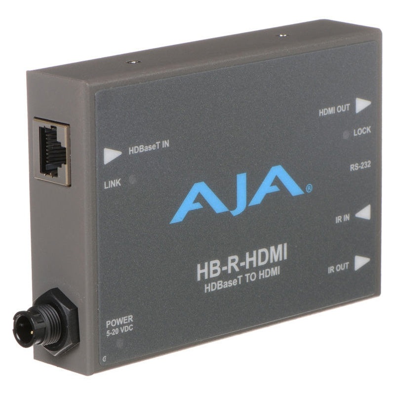 AJA HB-R-HDMI HDBaseT to HDMI Mini-Converter – HB-R-HDMI-R0
