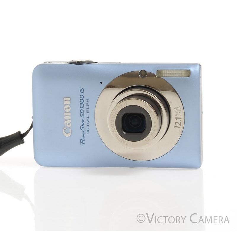 Canon PowerShot SD1300 IS Digital ELPH 12MP Compact Digital Camera  [EXC]