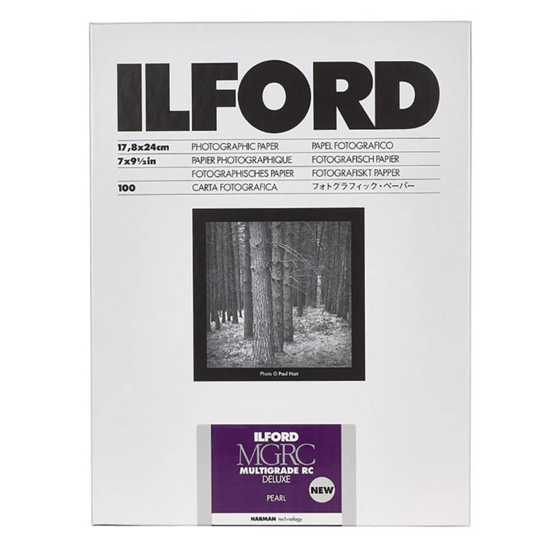 Ilford Glossy 27.9 x 35.6 (cm) – 10 Pack Multigrade V RC Deluxe Photographic Paper