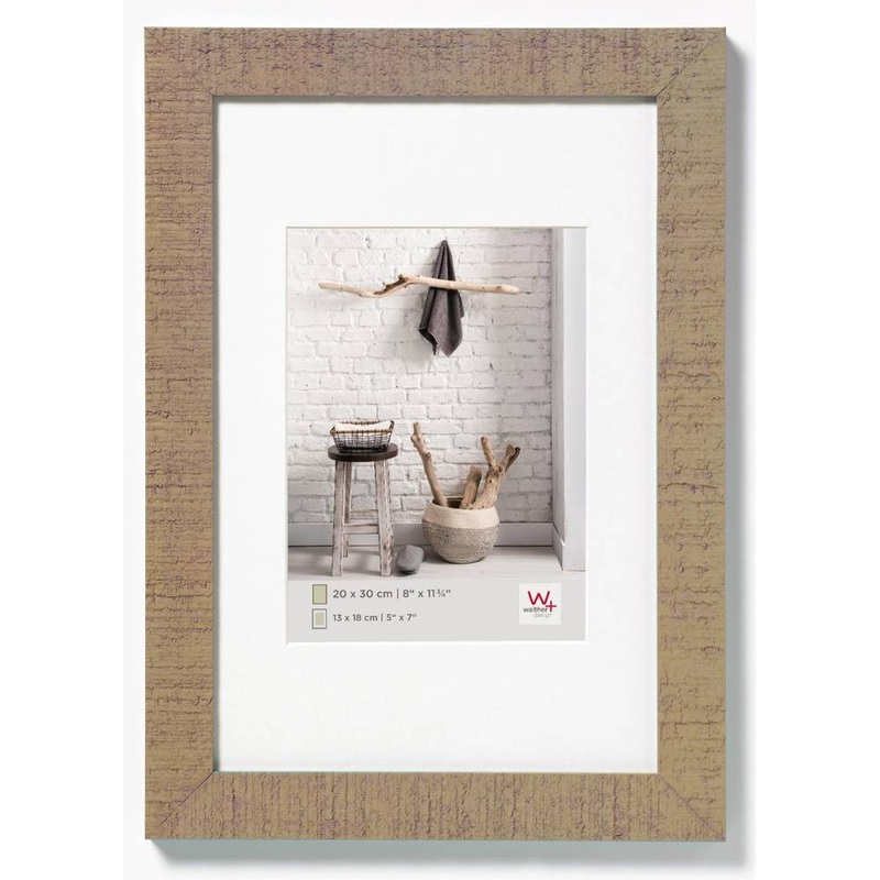 Walther Home Wooden Picture Frame – 17.75×11.75 inch – (Insert 11.75×8 inch) Beige Brown
