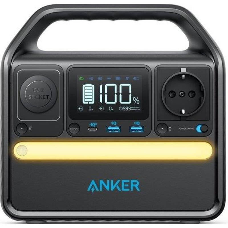 Anker PowerHouse 521 Portable Power Station – 256Wh LiFePO4