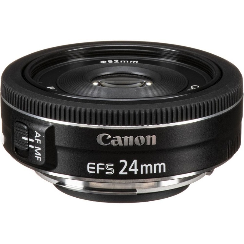 Canon EF 24mm f/2.8 STM Lens Black