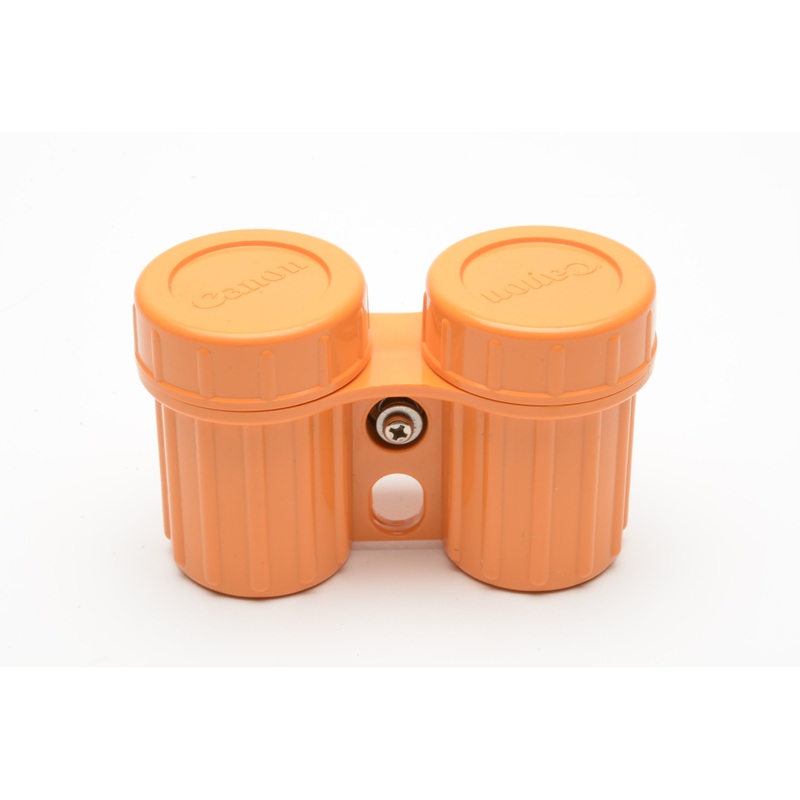 Canon weatherproof 35mm film canisters holds 2 rolls of 35mm film