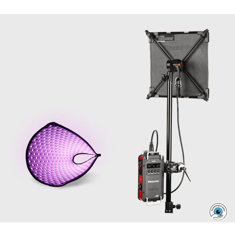FOMEX Flexcolor FC-600 1×1 Flexible Colour LED Light Kit V-Mount