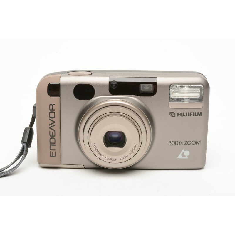 Fuji Fujifilm Endeavor 300ix Zoom Point & Shoot APS Camera, very clean, manual+case