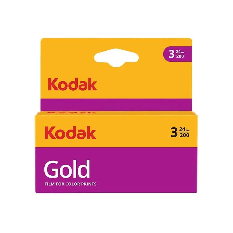 3 x Kodak Gold 200 Colour Film 135 – 24 Exposures