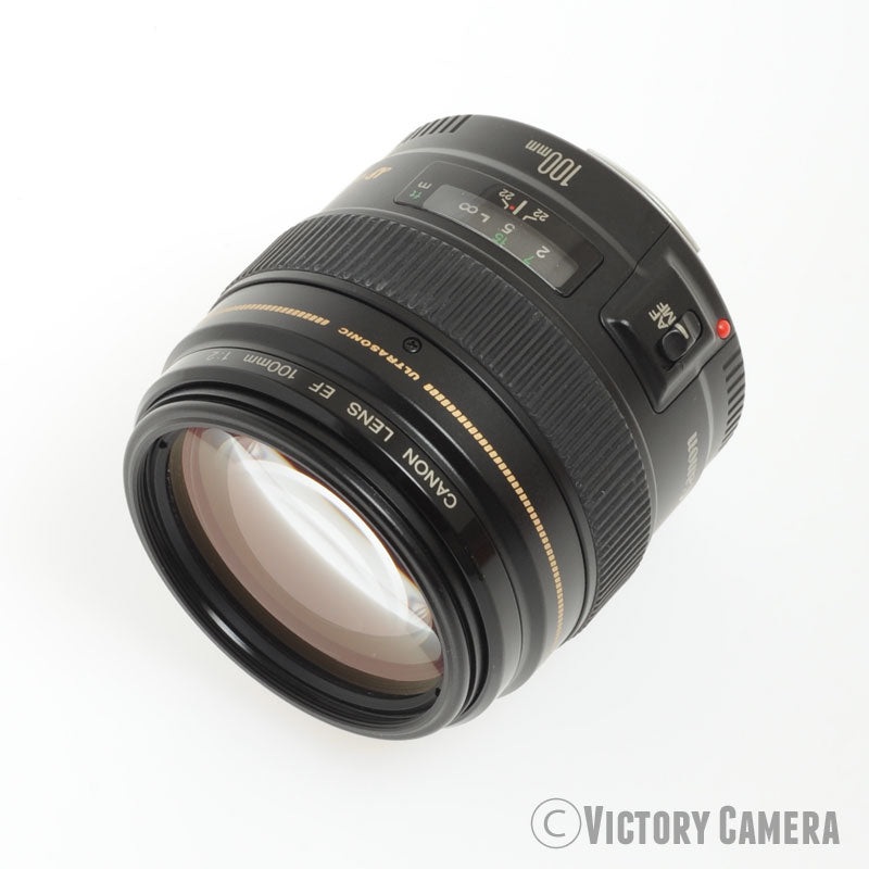 Canon EOS EF 100mm f2.0 USM Telephoto Prime Lens [MINT-]