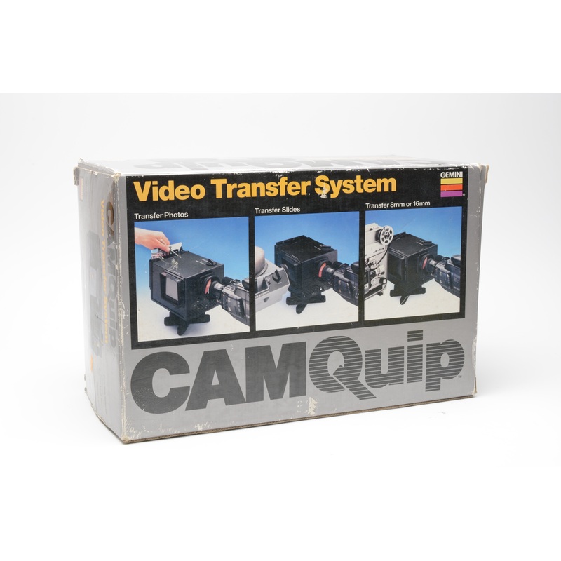 Gemini Camquip Video / Digital transfer system movies, slides to video/digital – New