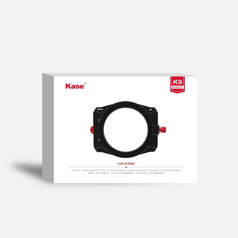 Kase K9 Kit  100mm Holder With Magnetic Slim Polarising Filter