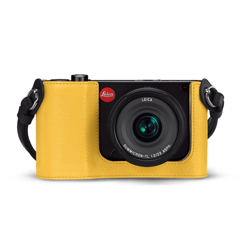 Leica Protector – TL, leather, yellow