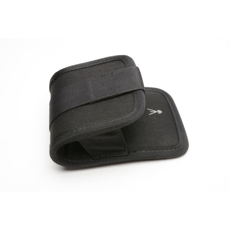 Manfrotto tripod leg holster, nice & clean, strap loop at back