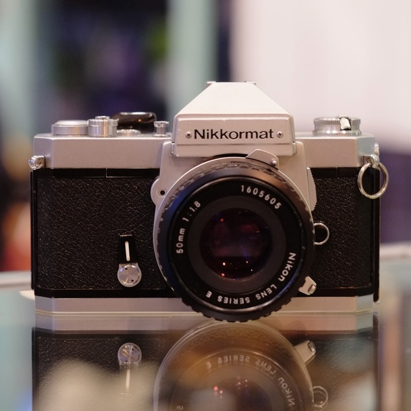 Nikkormat FT2 with Series E 50mm f1.8