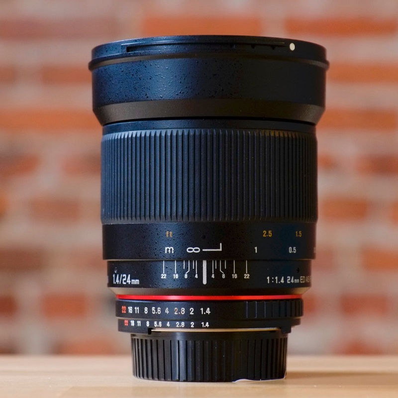 Rokinon 24mm f1.4 ED AS IF UMC for Nikon F