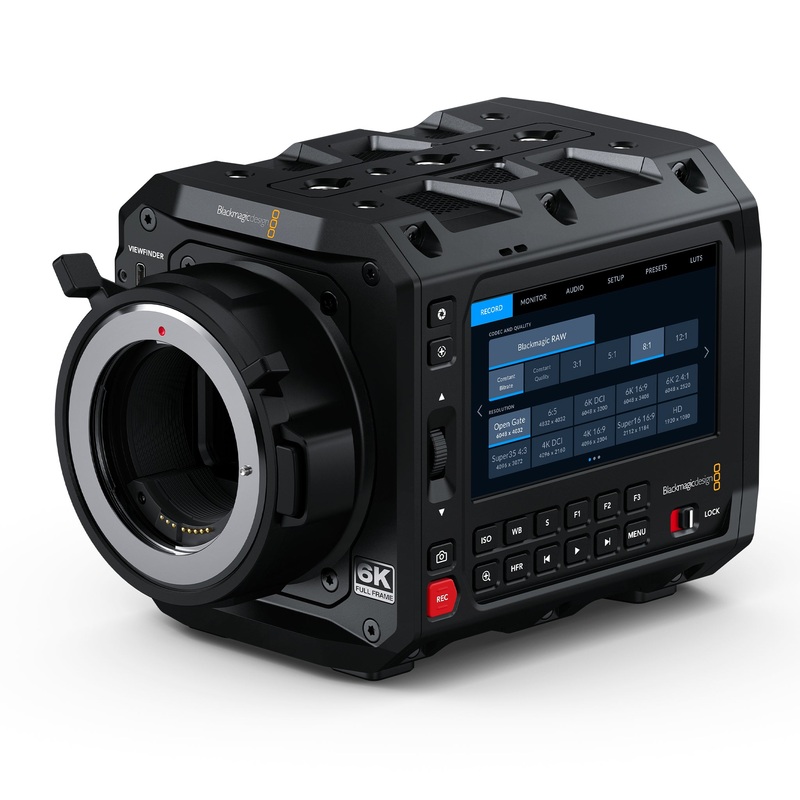Cmara Blackmagic PYXIS 6K con Montura EF