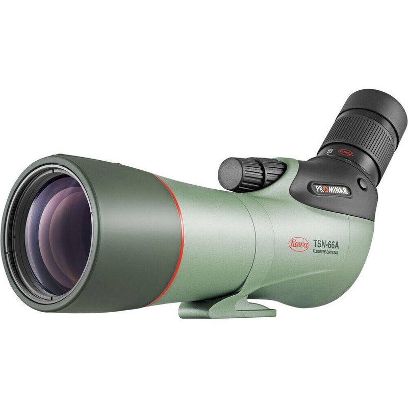 Kowa TSN-66 Prominar Spotting Scope | Pure Fluorite Crystal Zoom Kit – Angled