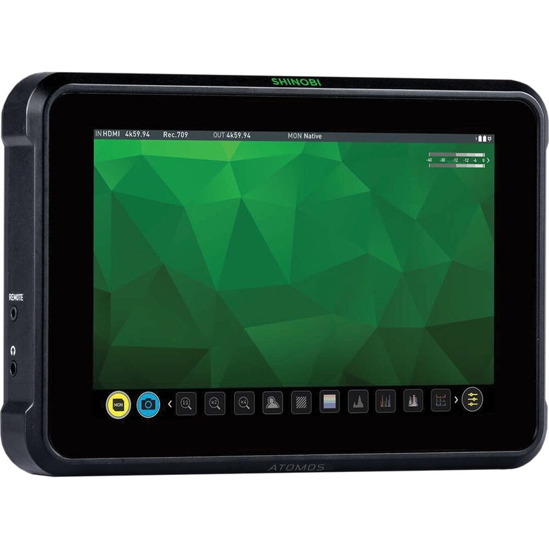 Atomos SHINOBI 7 4K HDMI/SDI HDR Photo & Video Monitor – AO-ATOMSHB002