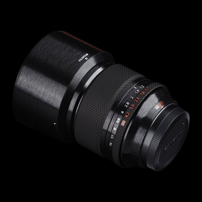 FUJIFILM XF 56mm F1.2 R / XF 56mm F1.2 R APD Lens Skin Brushed Black