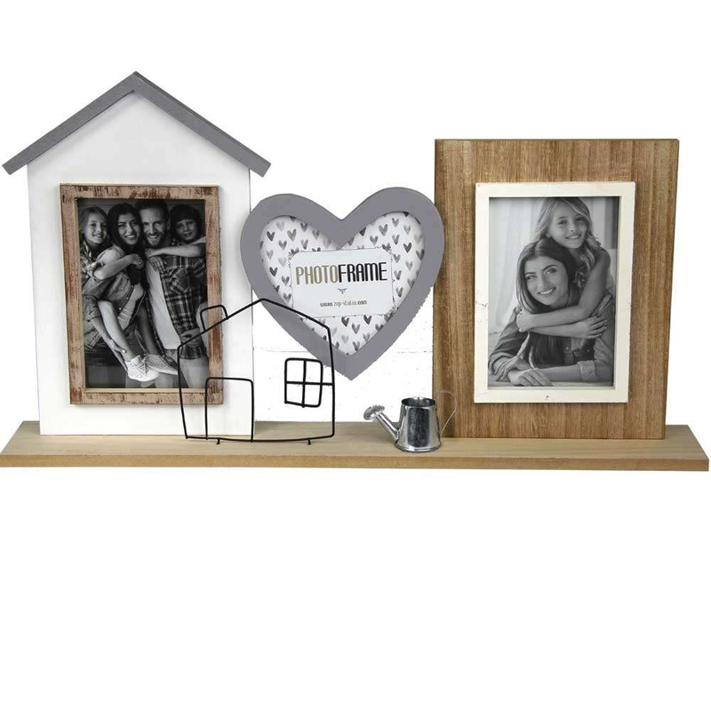 New Home Multi Wood Photo Frame – 19.5×11 Inches