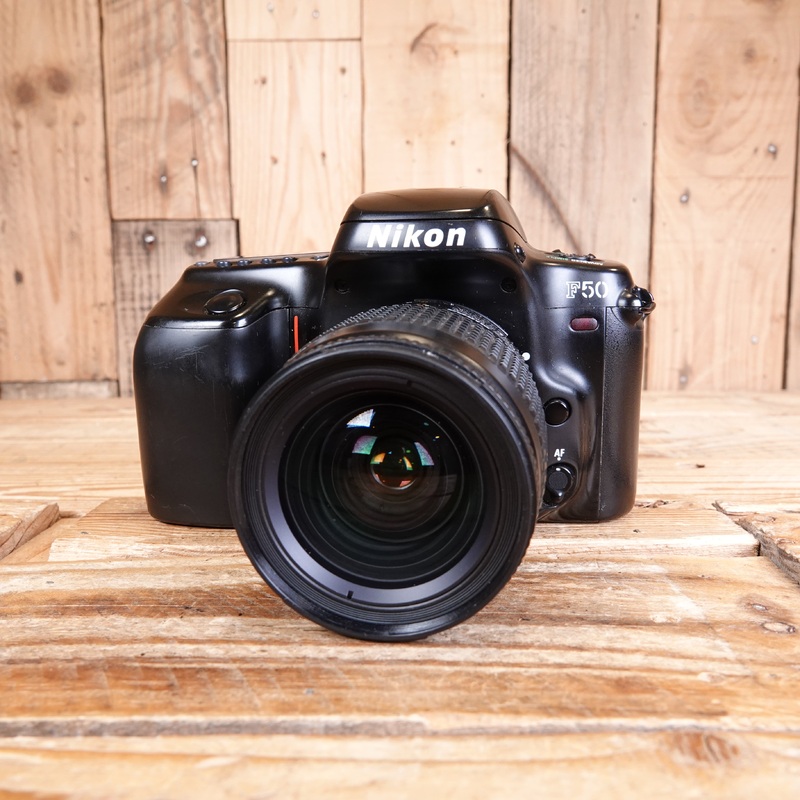 Used Nikon F50 35mm AF SLR Analog Film Camera with 28-80mm Lens