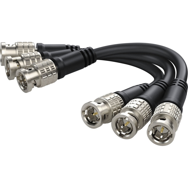 Blackmagic Design BNC X 3 Camera Fiber Converter Cable – CABLE-CINECAMFCBNC