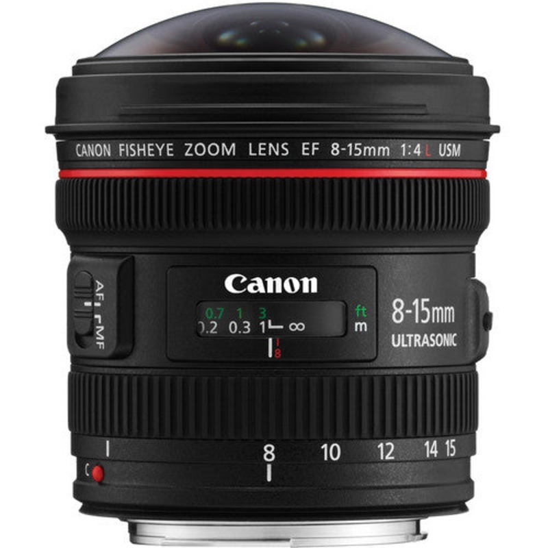 (Clearance) Canon EF 8-15mm F/4L Fisheye USM Lens